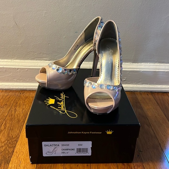 Johnathan Kayne Shoes - Johnathan Kayne - Galactica - Champagne - 6M